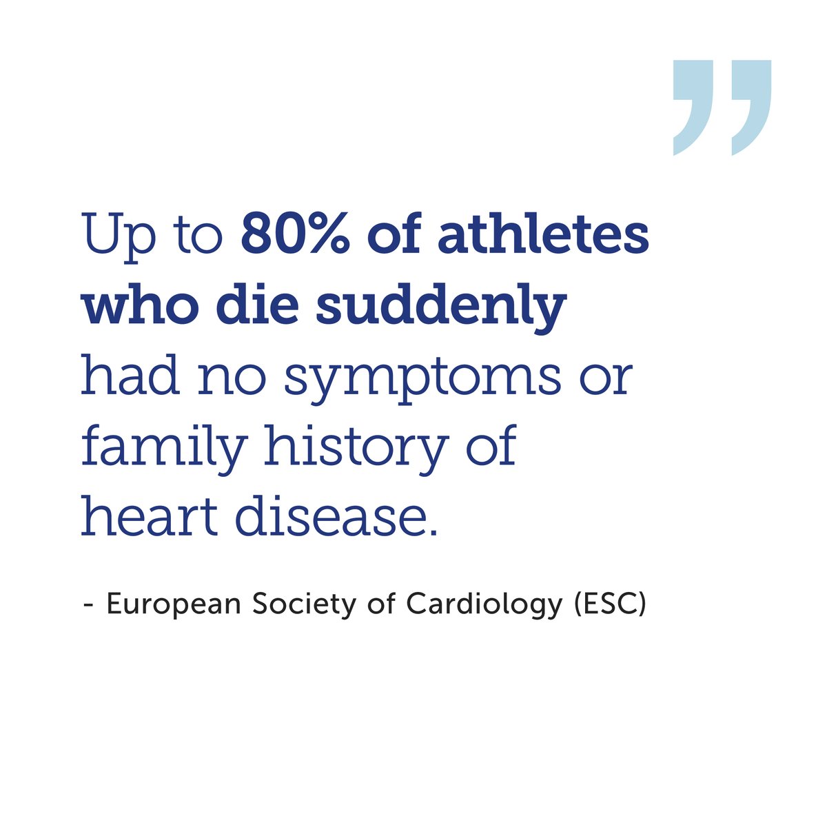 PictureGenetics's tweet photo. 80% is a pretty scary number. Luckily, some organizations are working to reduce this number on a variety of fronts including recommendations for #geneticcounseling, #genetictesting, and appropriate follow-up for #athletes.

Read our blog https://t.co/hExnyI5uN1 https://t.co/p1VlqCuAdc
