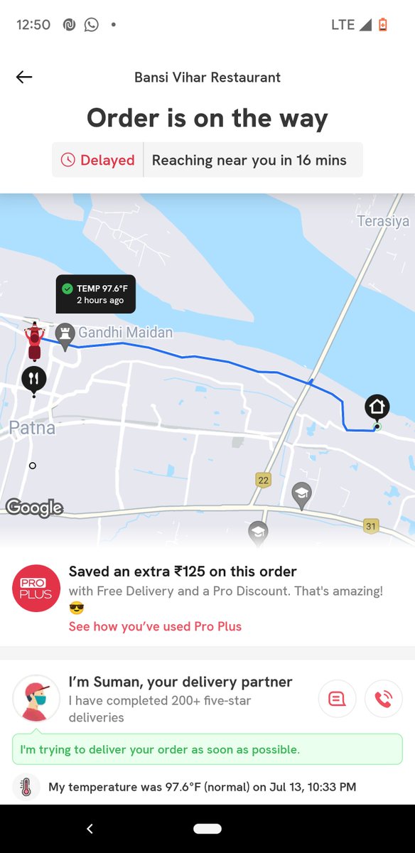 Aditya2play's tweet photo. @zomatocare Order I'd 4191638439 https://t.co/7RLwlDMExd