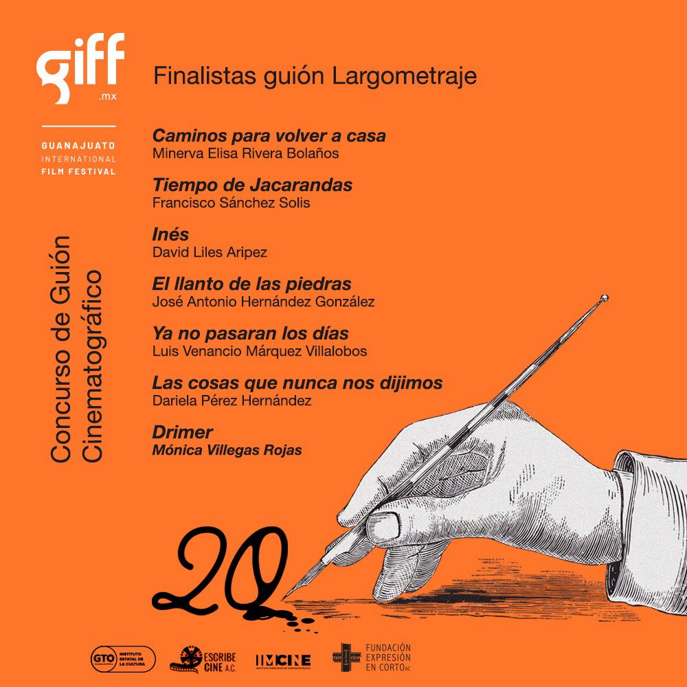 giffmx's tweet photo. 📣¡Conoce los guiones seleccionados de #GIFF2022!

👉Las y los representantes de los proyectos participarán en el taller de Reescritura de Guión.

💥Lxs ganadores se anunciarán en la ceremonia de clausura💥 https://t.co/oMKzvETnYA