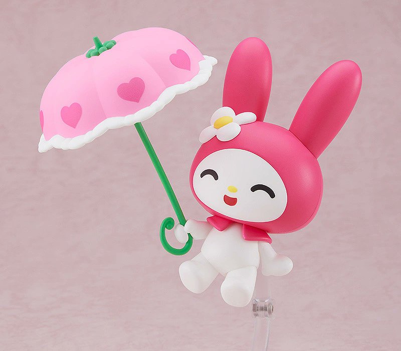 sanriodaily's tweet photo. the my melody and kuromi nendroid figures are a big need 💫 https://t.co/zlcDZGjnr8