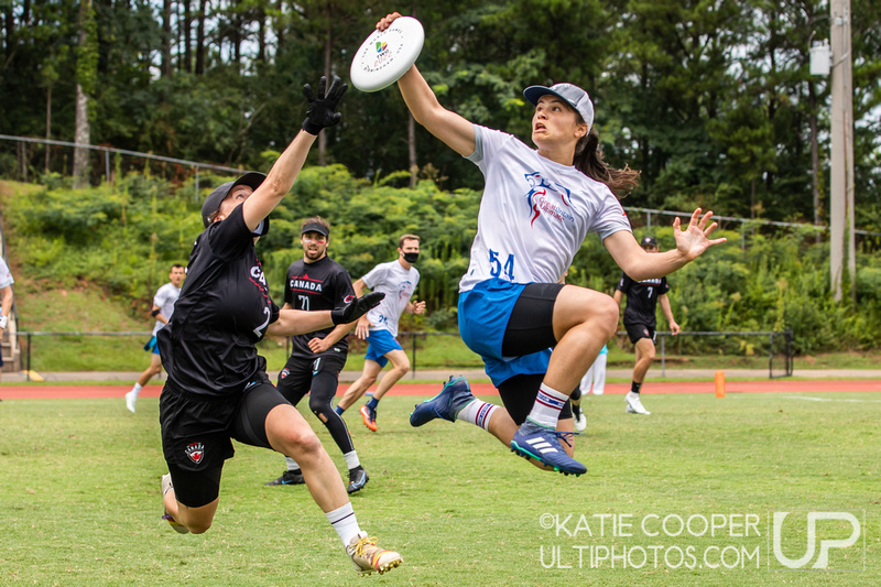 UltiPhotos's tweet photo. Wednesday Highlights from @theworldgames Ultimate games are going up now! 

https://t.co/gDP1CWEm1i 

Photos by Katie Cooper and 
@LeclairePhoto
 
@WorldFlyingDisc https://t.co/333jutfIpQ