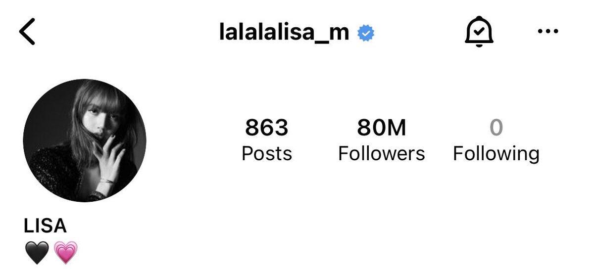 alphaqueenlisaa's tweet photo. Congratulations LALISA MANOBAL
#LISA80MPARTY 
#LISA #LALISA #MONEY https://t.co/YLNTjX24WK