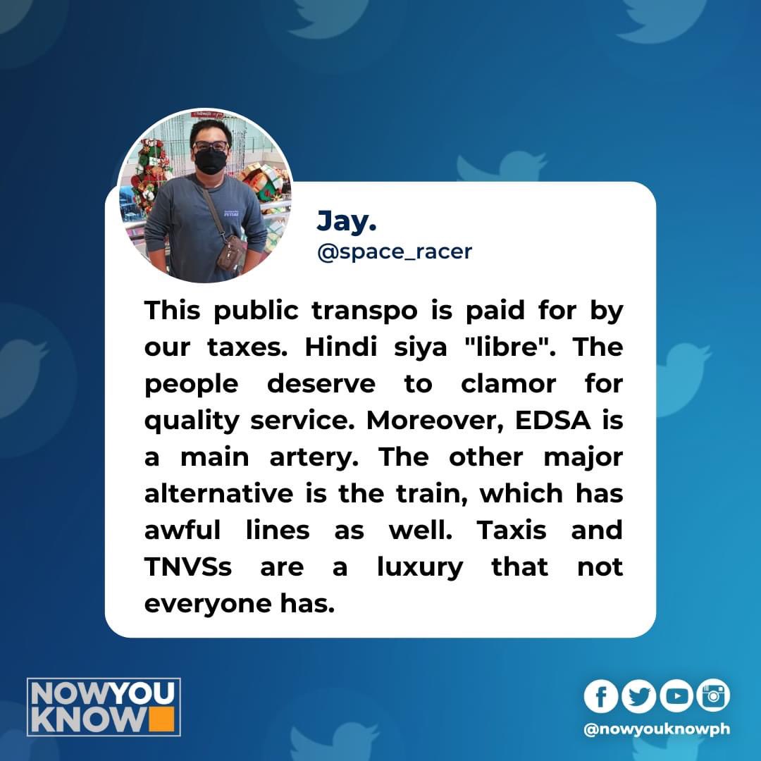 jayzalor's tweet photo. I am also a tax payer but I never experienced a free ride from the Aquino administration. How’s that? https://t.co/81bQ6NzKr3