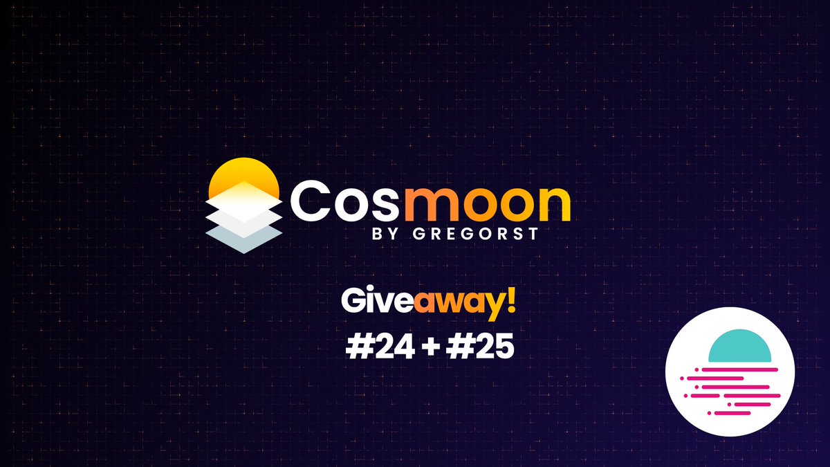 Cosmoon_org's tweet photo. Double $GLMR paid 🔥🔥🔥
Check the winners here: https://t.co/s2VYQ5BtyC
Thank you for staking with us!
#Cosmoon #Giveaway #Moonbeam #GLMR #Collator #Staking https://t.co/iP5Hb9FrJE