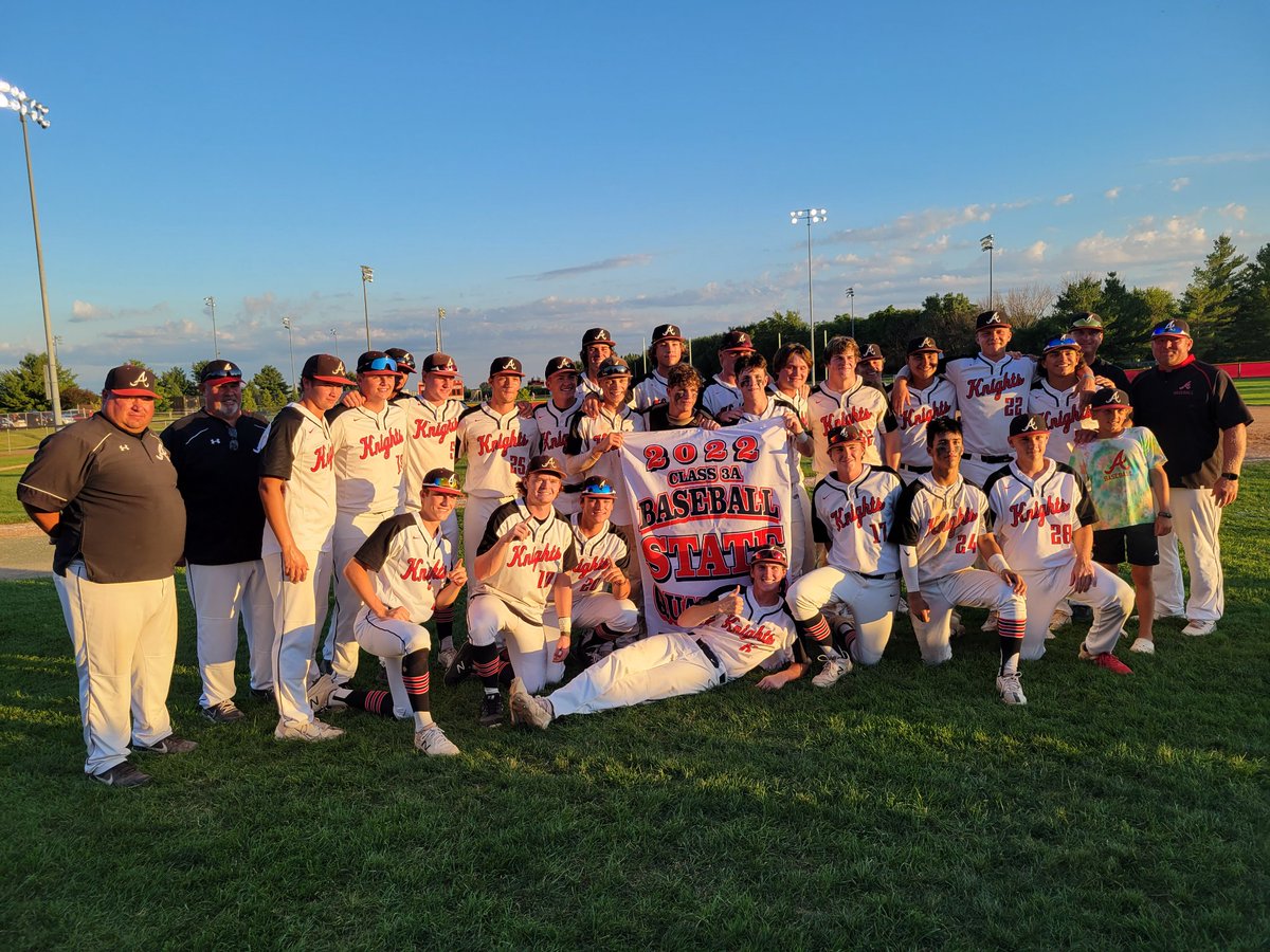 Assumption 2022 state baseball qualifiers #iahsbb