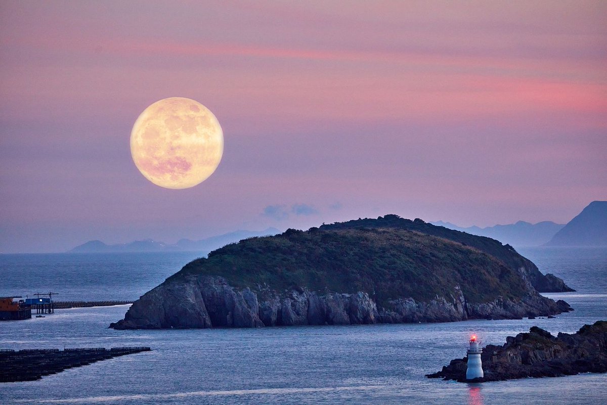 PDChina's tweet photo. A “Supermoon” appeared in the night sky across the world on Wednesday, which is also the “biggest supermoon” this year. Why does the full moon show up in different sizes? What exactly is a “Supermoon”? For more read this: https://t.co/WXywAK5XkO #CodeofNature https://t.co/ee9ES3Hrqo