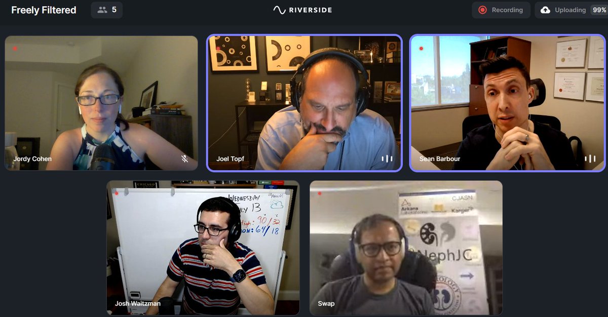 jordy_bc's tweet photo. Fascinating discussion with @SeanJBarbour & the @FreelyFiltered crew on TESTING! What a 🎢. Look forward to hearing the final recording #NephJC #FreelyFiltered https://t.co/9WJqdpupeK