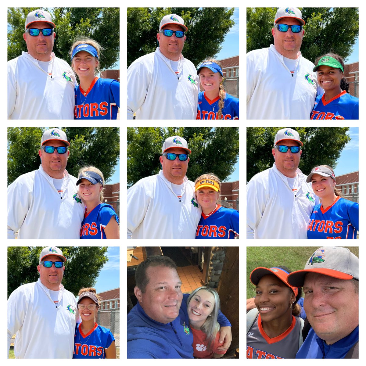 Lady Gators Jackson 18U 2022 Senior Roll Call! Tiff - FGCU, Oli - FGCU, Liyah - Marshall, Riley - Eckerd, Emma - App State, Bella - Gardner Webb, Alyssa - Jacksonville, Emily - Gardner Webb, KK - Tennessee State…