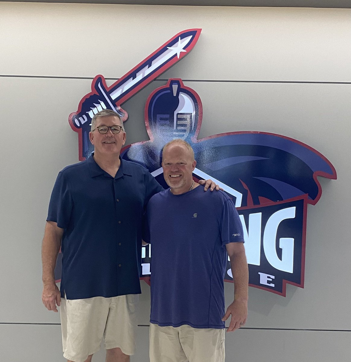 birdman8500's tweet photo. Great time catching up with Scott Downing today. @SterlingCSports is in good hands with big things ahead! https://t.co/ESnCVweaHl