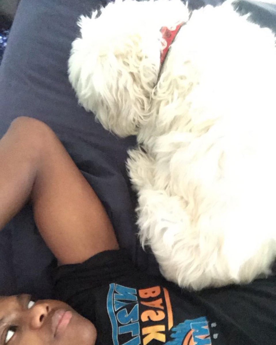 D1Brooks's tweet photo. Rest In Peace Deejay. Thank you for a great 16 years. I love you forever.🤞🏾🐶❤️♾ https://t.co/bo1ncDaEY6