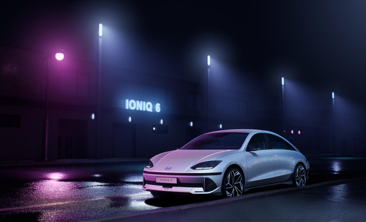 Hyundai's first EV sedan is the futuristic Ioniq 6 engt.co/3o47wLP