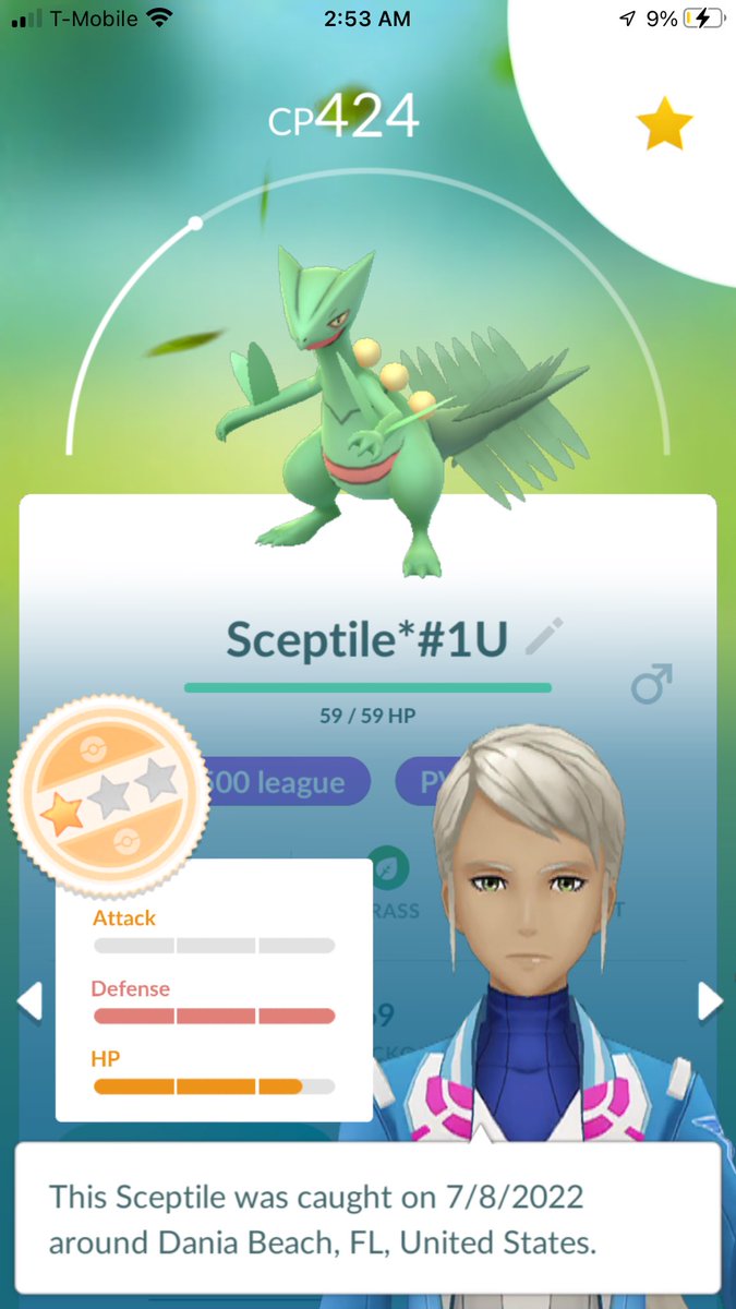 derosamiked's tweet photo. Posting some big wins from the end of the event all in the last 5 days or so. Twitter only wants to let me post 4, these are my 4 favorites so far. The asterisk means he has the legacy move. I love getting pvp hundos π€ͺπ€ͺ#pokemongo #pvp #gbl #pvphundo #pansear #sceptile #pvpiv https://t.co/KTFsUWfs7i