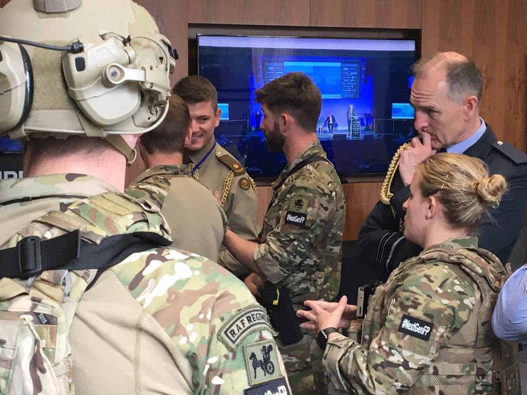 Today is day 2 of the #GlobalAirSpaceChiefs Conference, where military leaders and industry experts have come together to discuss the future of integrated air &amp; space power. 

The <a href="/ChiefofAirStaff/">ACM Harv Smyth</a> will also be delivering his keynote speech this morning. Stay tuned for highlights.