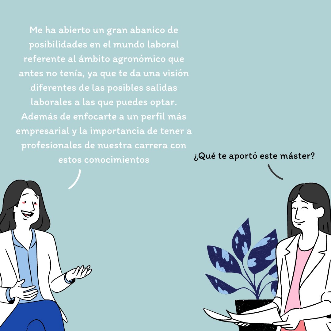 mueamaupv's tweet photo. Una pequeña entrevista a una de nuestras #alumni del #MUEAMA 👀 Gracias Sara por compartir con nosotros tu experiencia 😃
Primera parte de la entrevista 😊 https://t.co/GxTKePrVd1