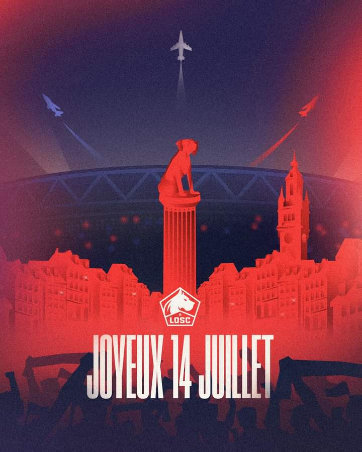 #14Juillet #France  #Lille #LOSC