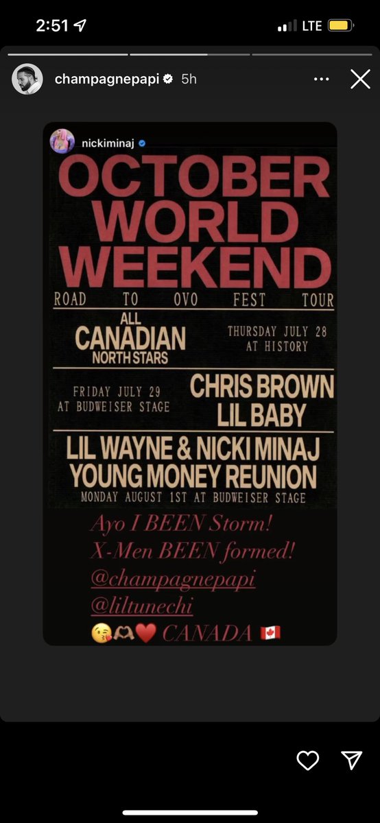 Twentyone2thi's tweet photo. @therealoochie @cruelintenxions @ODizzy100  we will be attending all these events https://t.co/EsyFOEiDlF