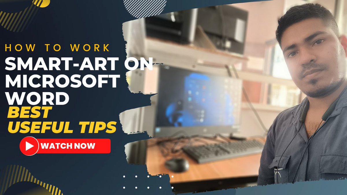 PinakNath16's tweet image. Dosto is video par Microsoft Word ki Smart Art se kaise kaam karte hai iska video tutorial hai.
youtu.be/9mEs9jcbQgI

#microsoftword #digitallearn&amp;amp;entertain