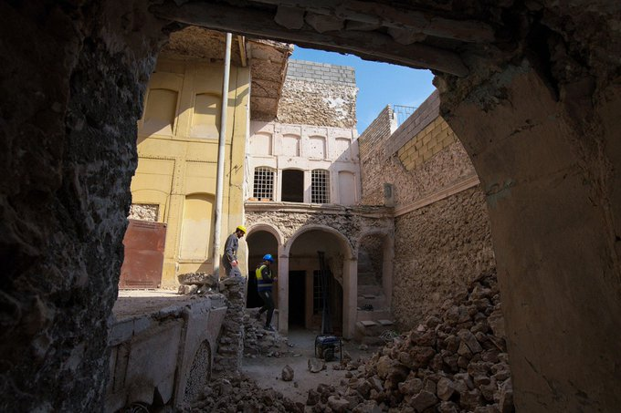 FarugMousa's tweet photo. On the anniversary of its liberation from the Islamic State, there Is New Hope Among #Mosul’s Ruins https://t.co/57QMbUtjur