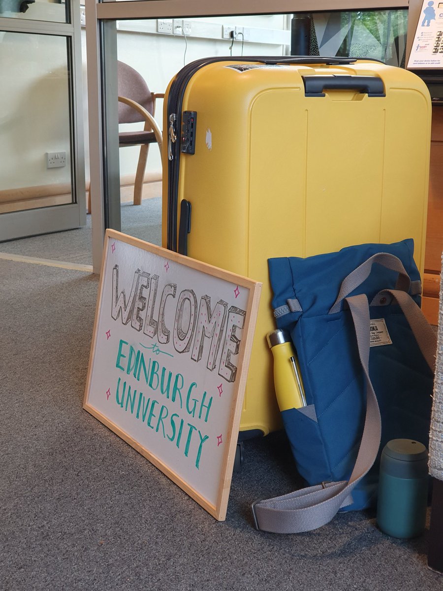 MissColmerauer's tweet photo. It's been almost a week of working for @UoEOpenLearning as a Residents Assistant for the Pre-Uni Humanities and Social Sciences @UoESummerSchool 📚✏️
It's been lovely to get to know the students and make them feel welcome in this wonderful city 😊 https://t.co/8W1a5k2zJG