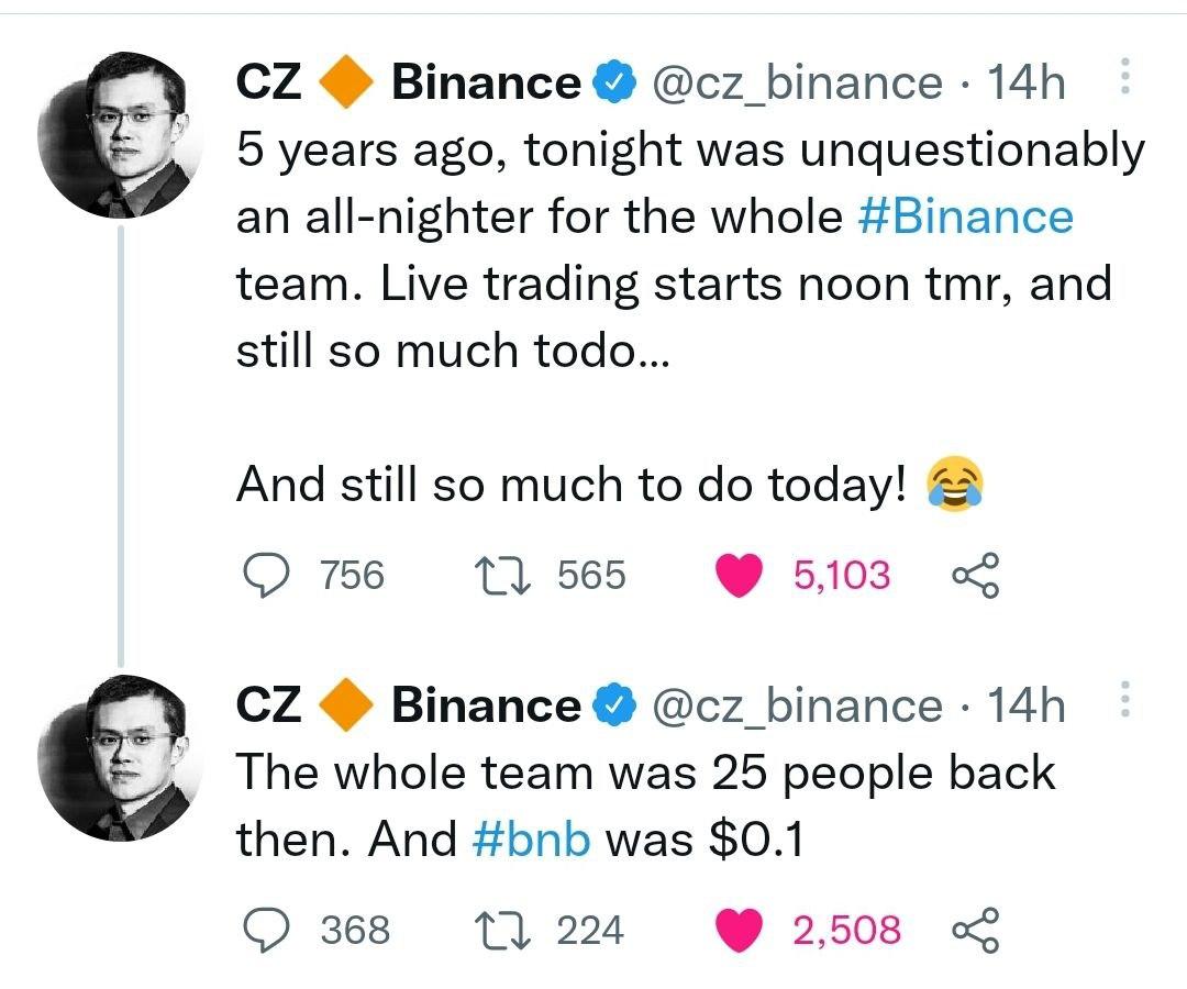 Theekshanagamag's tweet photo. But the biggest Crypto exchange in the world today is #Binance

Those who build with patience will definitely win someday.@PositionEx your future is very clear. Keep building 👏

#future https://t.co/eALFbrnyZX