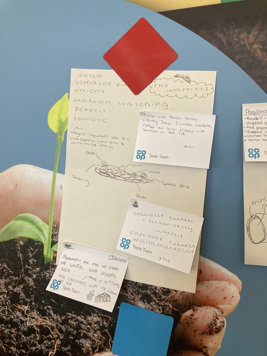 sarra3smith's tweet photo. The cake is the winner for me! Thanks to David @coopukcolleague for creating a fun session  and encouraging imagination and creativity for our Little Sisters from @WalkdenCoop who designed their dream food #mushi #fantasycake #italianstyle https://t.co/Q8DqE8hSys