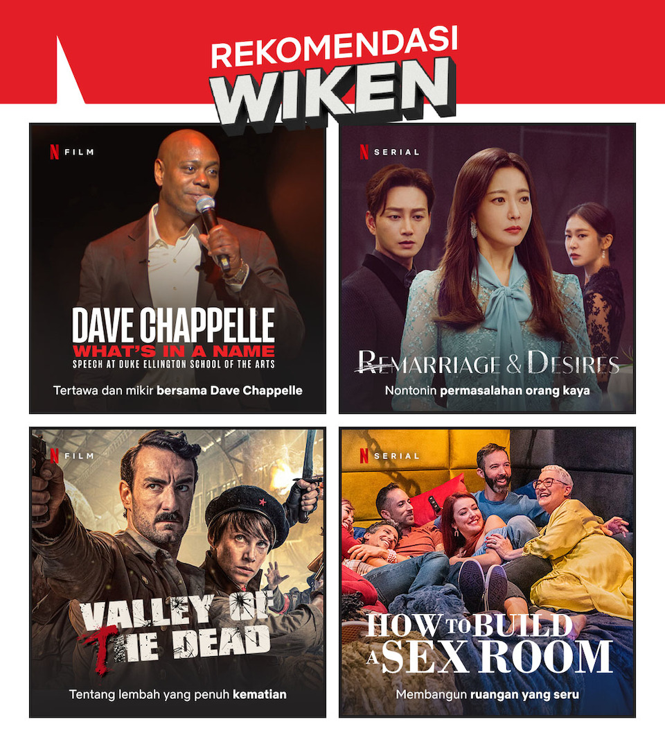 Netflix Indonesia on Twitter: "Asupan tontonan sambil gegoleran, ygy