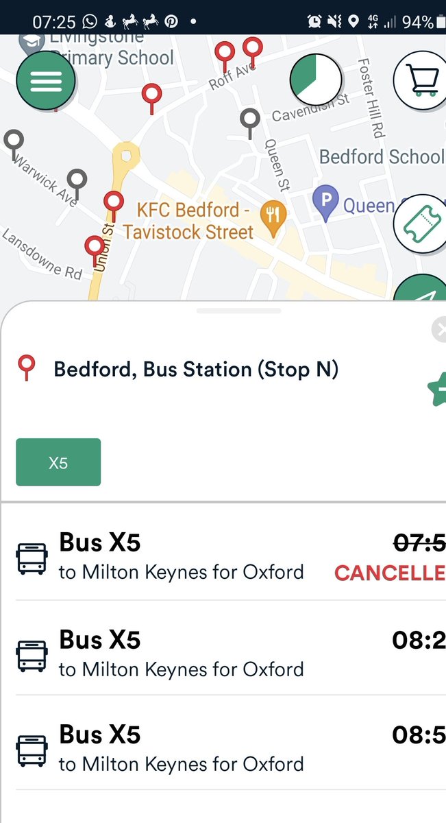 NewsOTS's tweet photo. @Stagecoach_East Heya. Over the last two months the 07:55 X5 bus from Bedford to Milton Keynes has been pretty sketchy. Sometimes cancelled, sometimes just not turning up. Most recent, Saturday 09th, Tuesday 12th and again this morning. Is this likely to continue? https://t.co/qO4v12AGgc