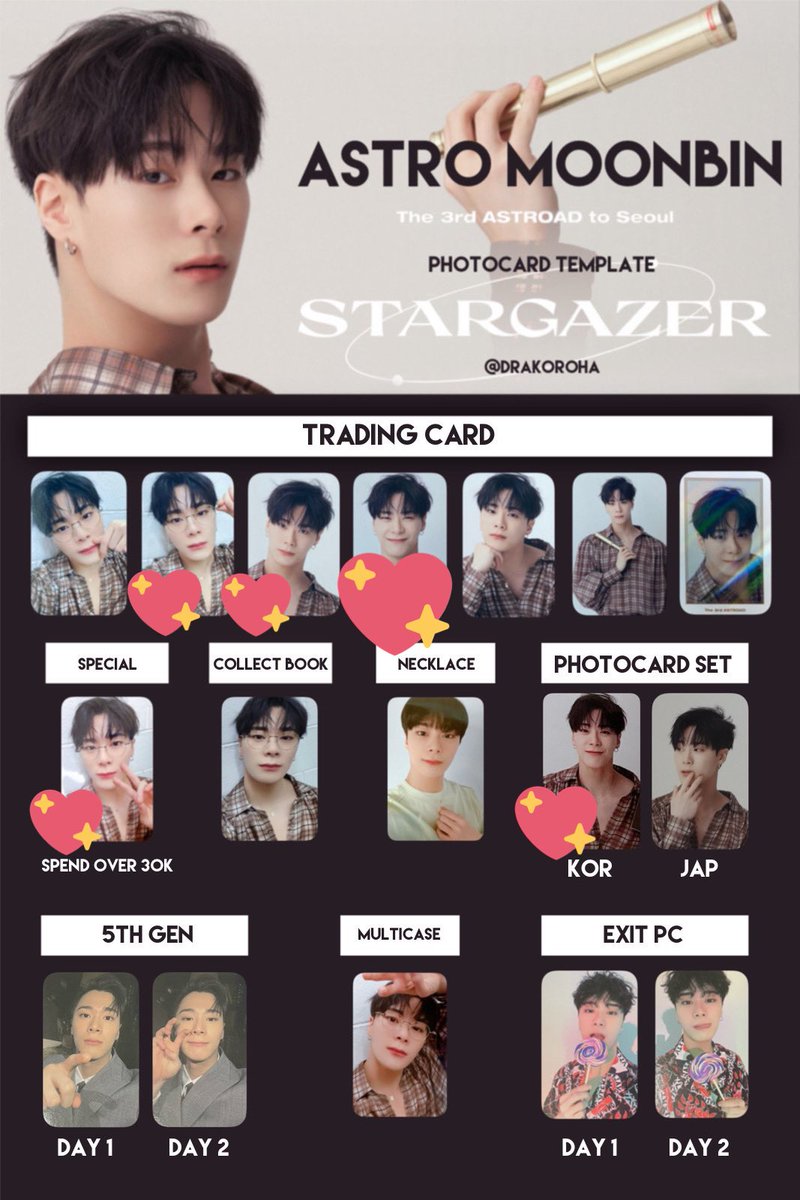 ASTRO ムンビン ソウルコンサート 退場トレカ ASTRO ムンビン トレカ