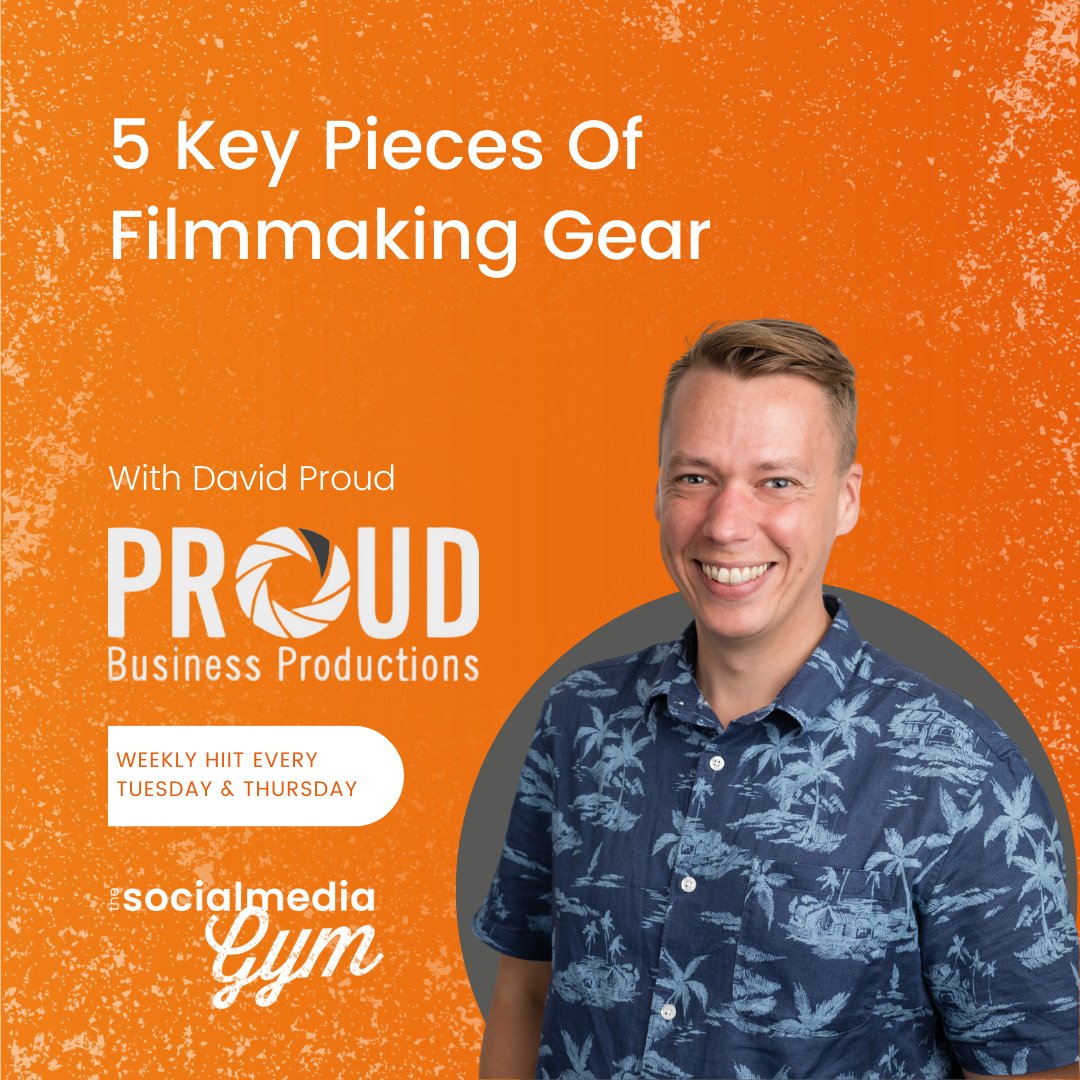 WeDoSMedia's tweet image. Live now in The Social Media Gym: 5 Keys Pieces of Filmmaking Gear YOU NEED for your business
Join The Gym and watch David's video today: bit.ly/WeDoTheSocialM…
2 new short training videos every week plus resources and more.