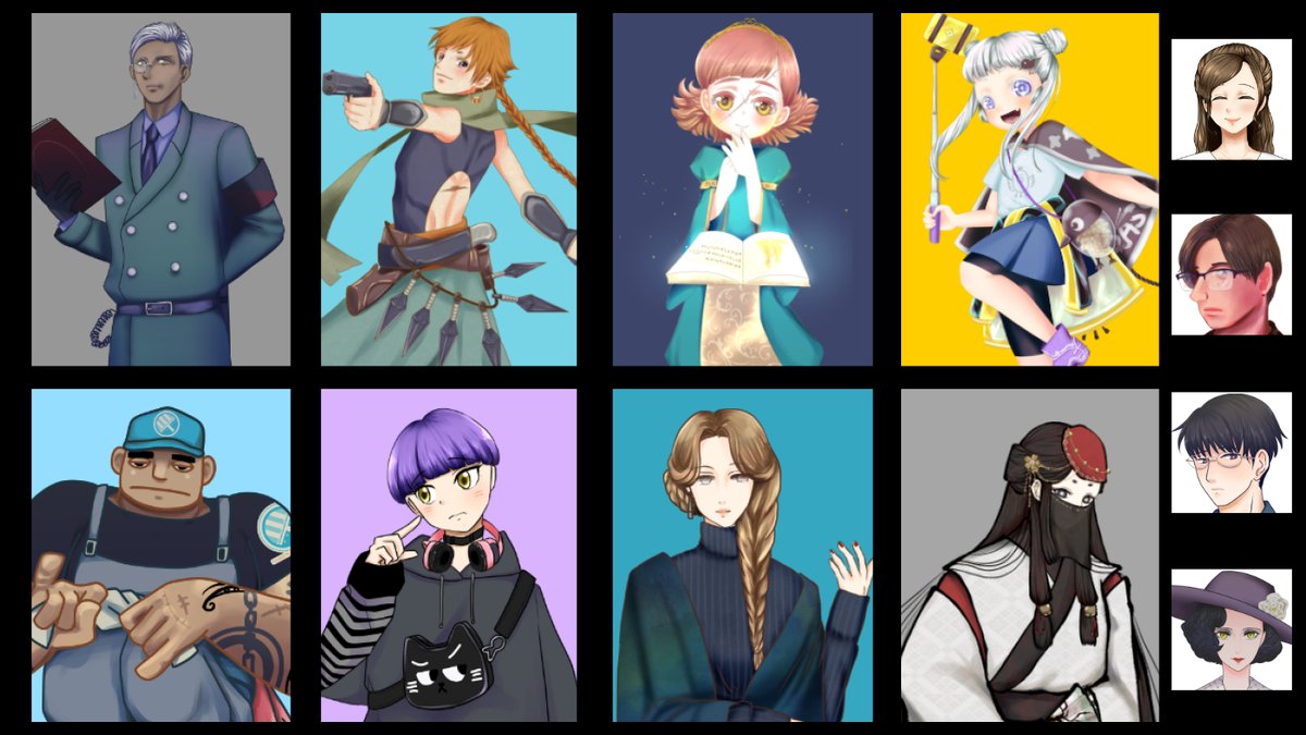 anzuyatrpg's tweet photo. 固定してたのがだいぶ前のものだったので更新しました〜！
相変わらずシノビガミと平安が好きです。
#TRPG自己紹介シート https://t.co/m3gToJdO7g