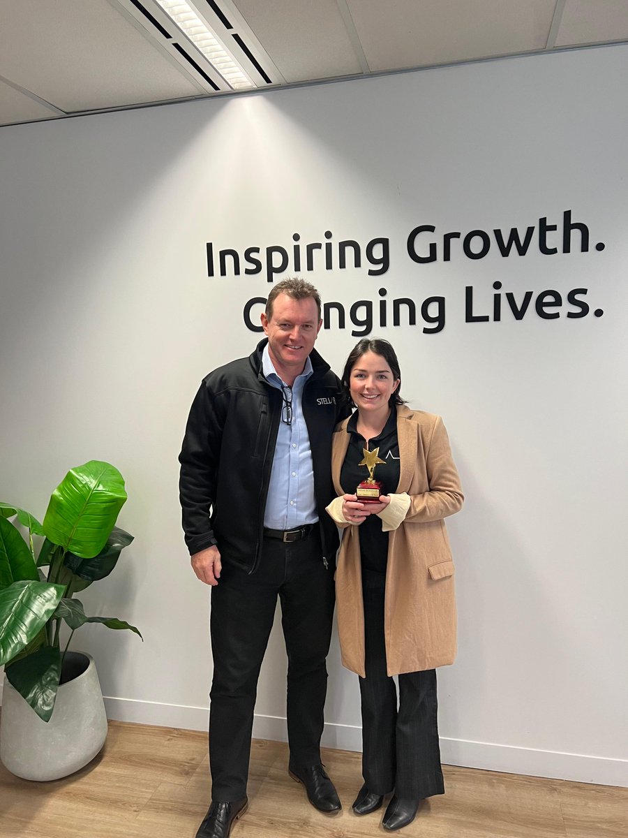 A massive congratulations to the following superstars who recently won Stellar Champ! 

🏆Scarlett Coldrey, Brisbane's Onboarding Specialist 
🏆Amy Nicholson, Recruitment Consultant, Christchurch
🏆Linda De Santis, Perth's Resourcing Consultant