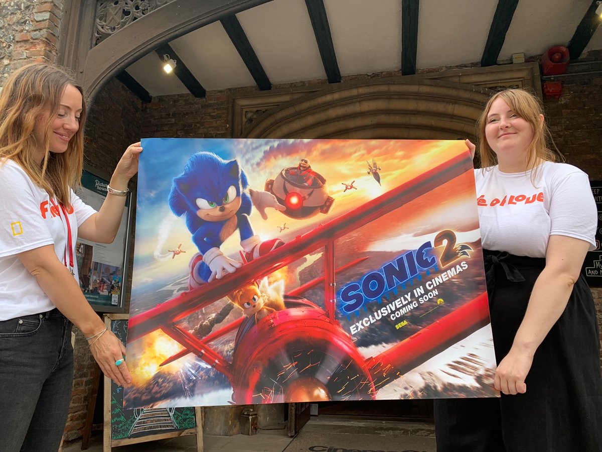 The second #SonicTheHedgehog adventure comes to Kids' Club this Saturday.
All tickets £3.
https://t.co/rULJpO5ufM

We have some fantastic Sonic posters for you to take home, all we ask is that you make a donation to @RefugeCharity in return. https://t.co/BKanjhxP0S