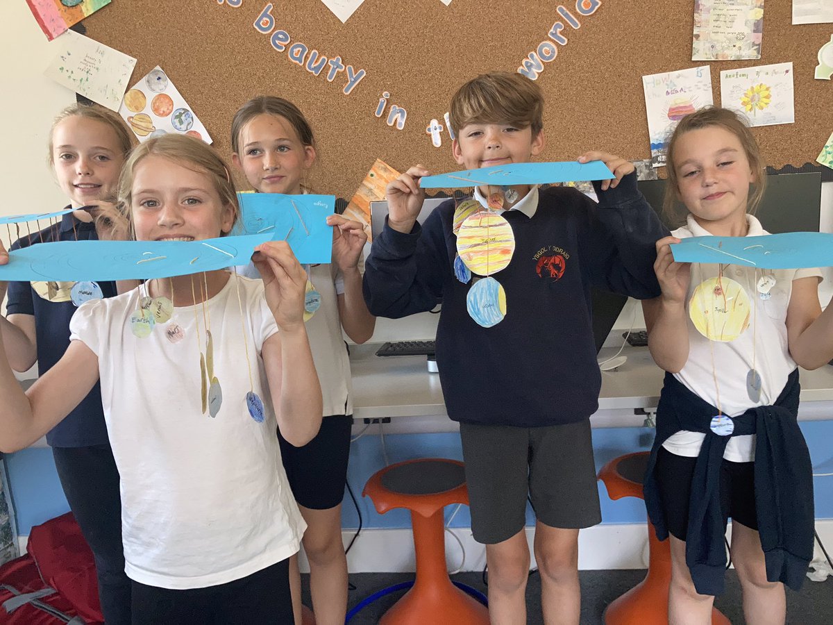 ysgolyddraig's tweet photo. Lots of skills used today to draw planets using scale, create orbits and show the planets in our solar system are not all in a straight line! #YYDchallenge #YYDnumeracy #YYDthinking https://t.co/1GB73vFA9q