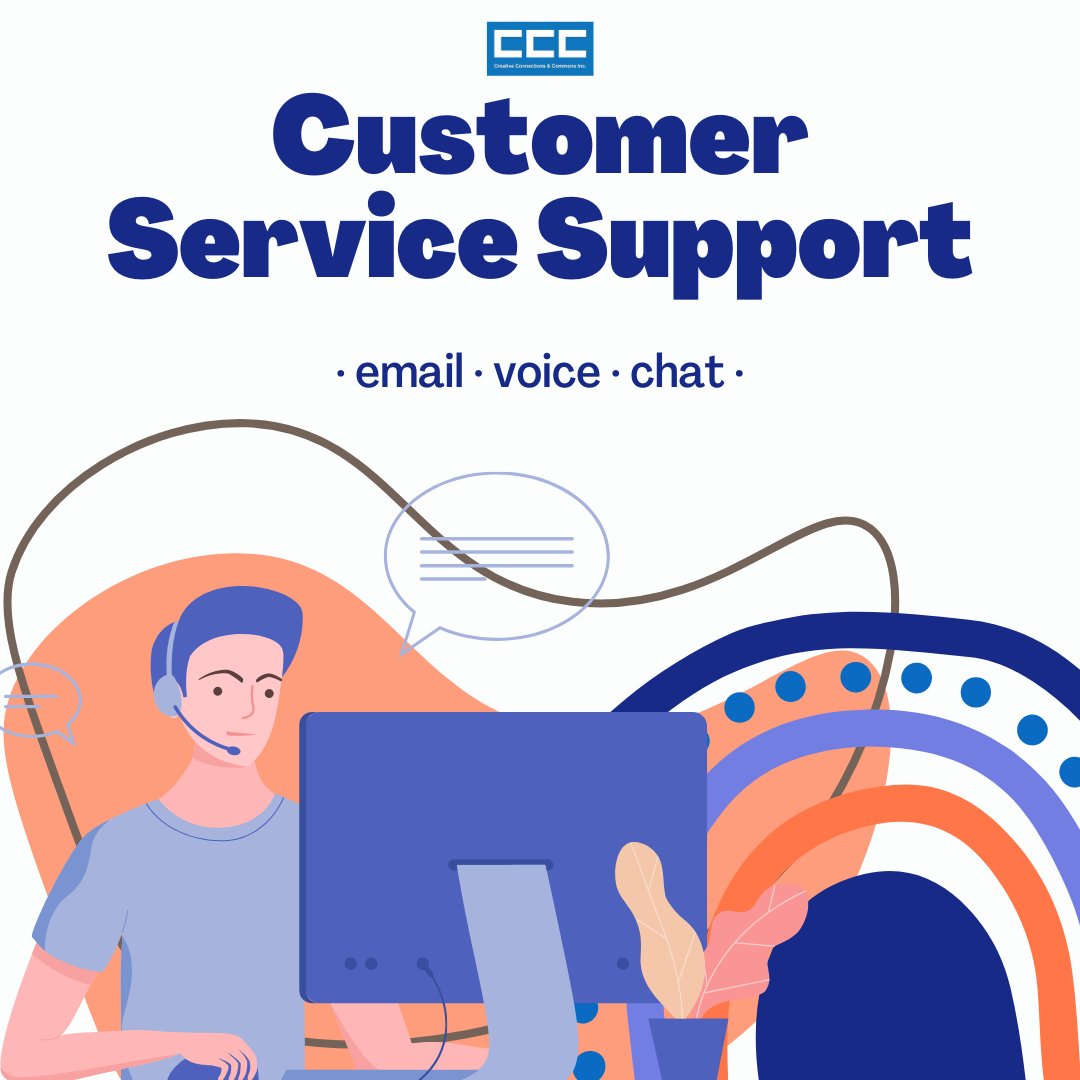 Are you looking for customer service support? Look no further, we got you. CCC offers the following #CustomerServiceSupport to over 30 languages worldwide:
📧 Email
📞 Voice
💬 Chat

More: ow.ly/C0Eg50JVuQO 

#CustomerService #MultilingualServices #CreateANewStory #CS