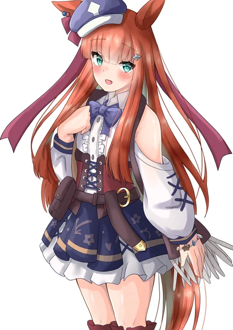 スズカさんに色んな子の勝負服、着せちゃうぞのコーナー 第2R!
マチカネタンホイザ 
#ウマ娘
#サイレンススズカ 
