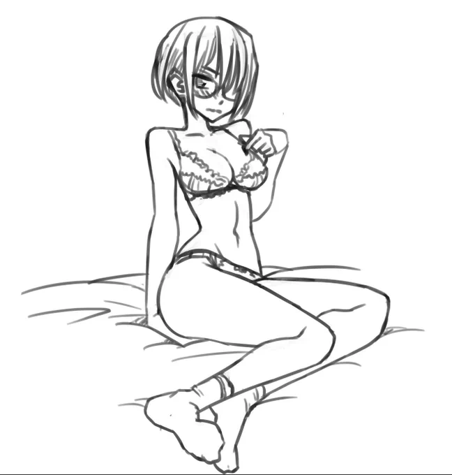 らくがきまとめ。下着絵など。 