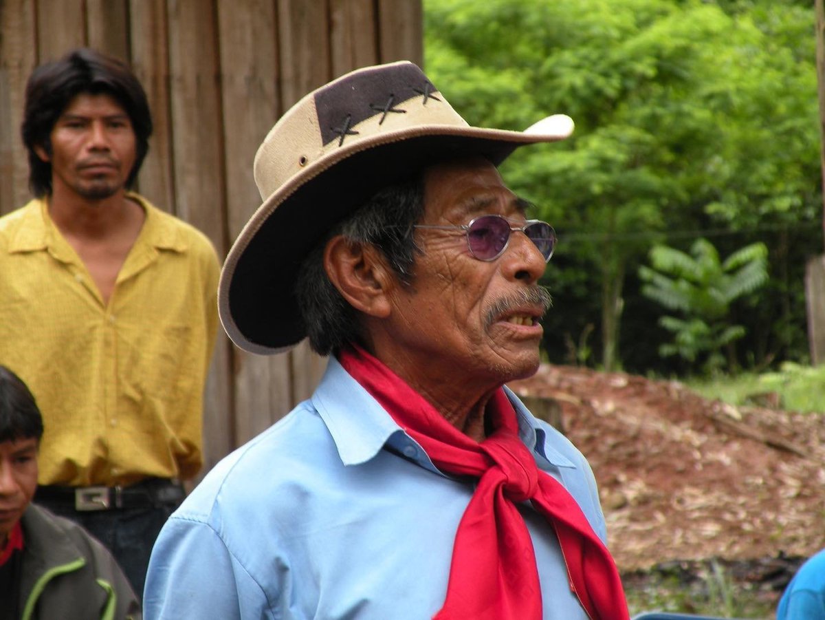 MbyaMidia's tweet photo. Com muita tristeza recebemos nesta quarta-feira (13/07/2022) a notícia do falecimento de Sr. Toribio Gomes, importante líder do povo Guarani no Sul do Brasil. https://t.co/cAl0lqaQUL