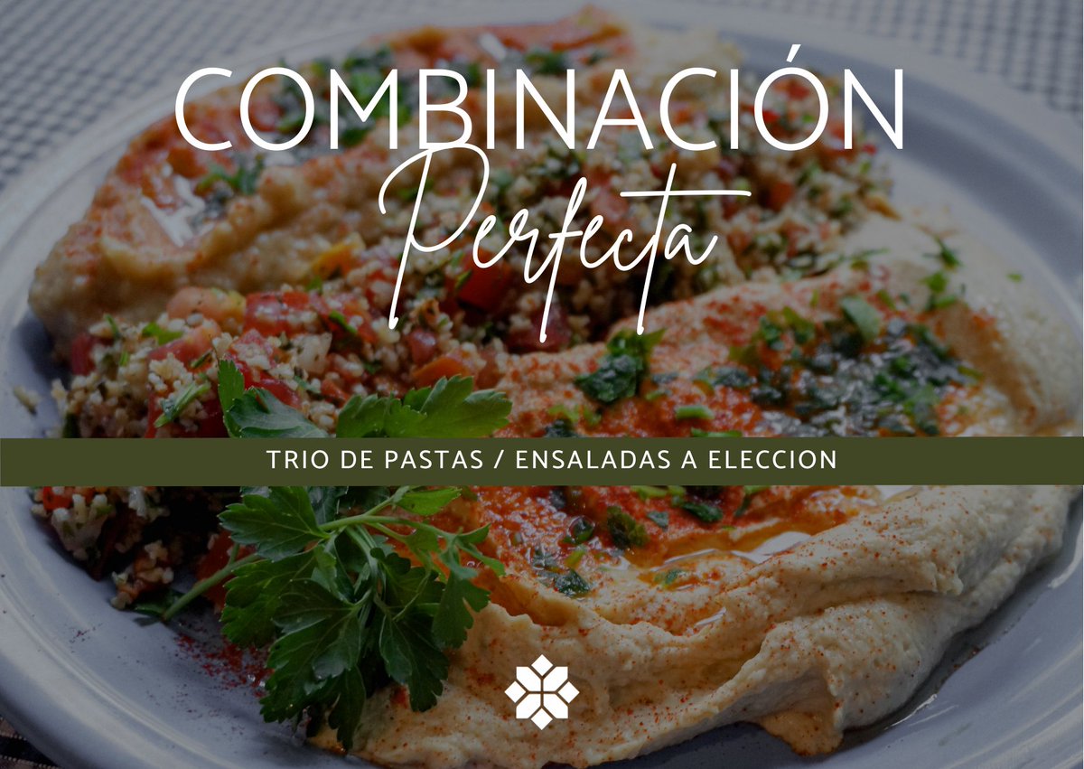 mezzedeli's tweet photo. TRIO DE PASTA/ ENSALADAS A ELECCIÓN 
🔹Delicioso trio de pastas  y exquisita ensalada a elección. 𝐋𝐀 𝐂𝐎𝐌𝐁𝐈𝐍𝐀𝐂𝐈𝐎́𝐍 𝐏𝐄𝐑𝐅𝐄𝐂𝐓𝐀.
𝐓𝐀𝐊𝐄 𝐀𝐖𝐀𝐘/𝐑𝐀𝐏𝐏𝐈/𝐏𝐄𝐃𝐈𝐃𝐎𝐒 𝐘𝐀
Pedidos:
💬11 27267646📍Gorostiaga 2295
🕛De lunes a sábado desde las 11 hasta las https://t.co/i9yLt7IPpG
