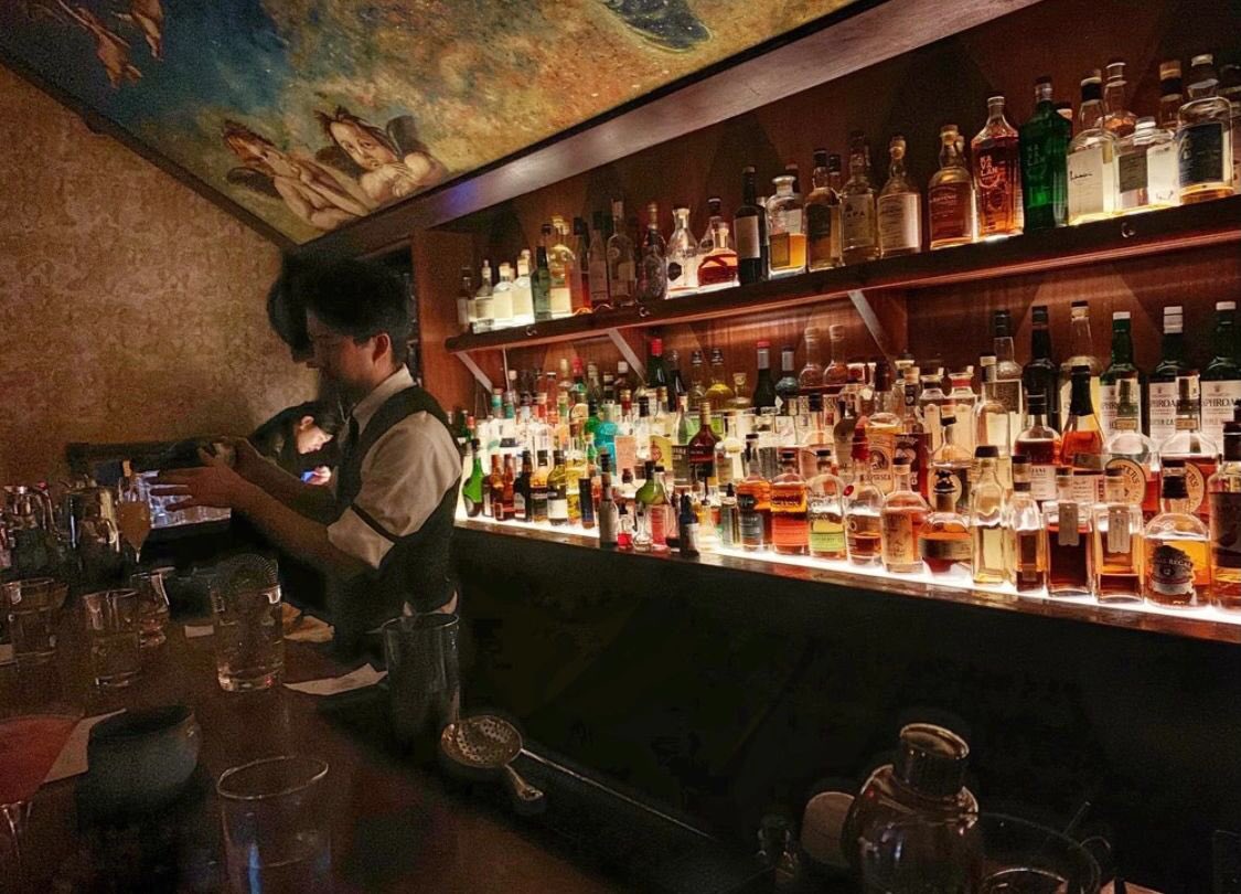 I'll come for a drink when I'm in a bad mood.