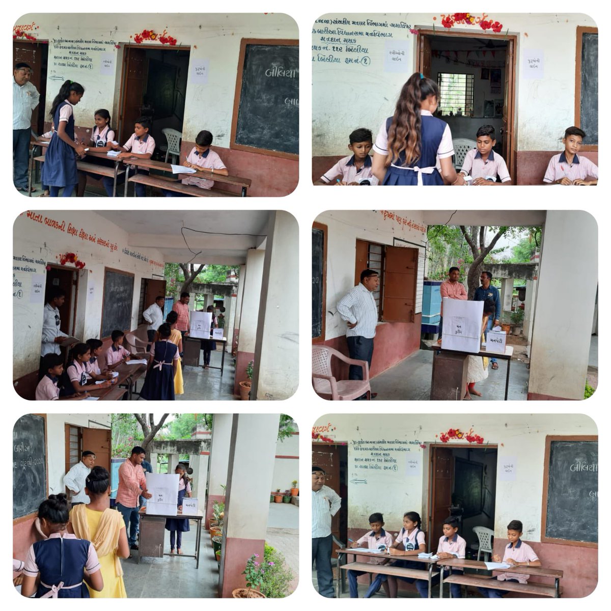 office_sdm's tweet photo. Bal Sansad Election at Sagarama Primary School #ParticipationinDemocracy #VoterAwareness #ELC @ECISVEEP @CEOGujarat @rkpatel_IAS @CollectorDahod @DEO_Dahod https://t.co/7WxcLXfHeT
