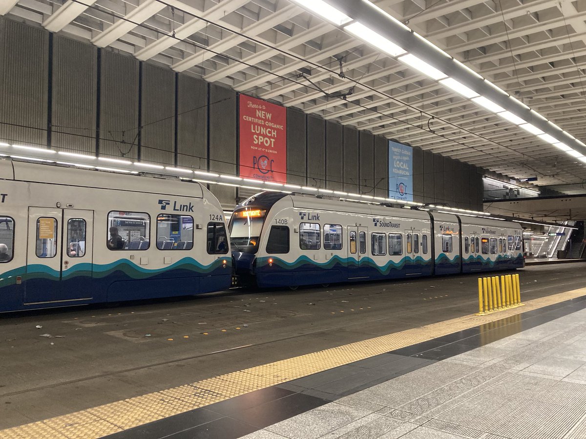 Short Seattle public transit thread, while I’m thinking about it. First, the Link Light Rail, which is what I took from the airport to downtown. Price: extremely reasonable $3, esp. compared to ~$60 Uber.