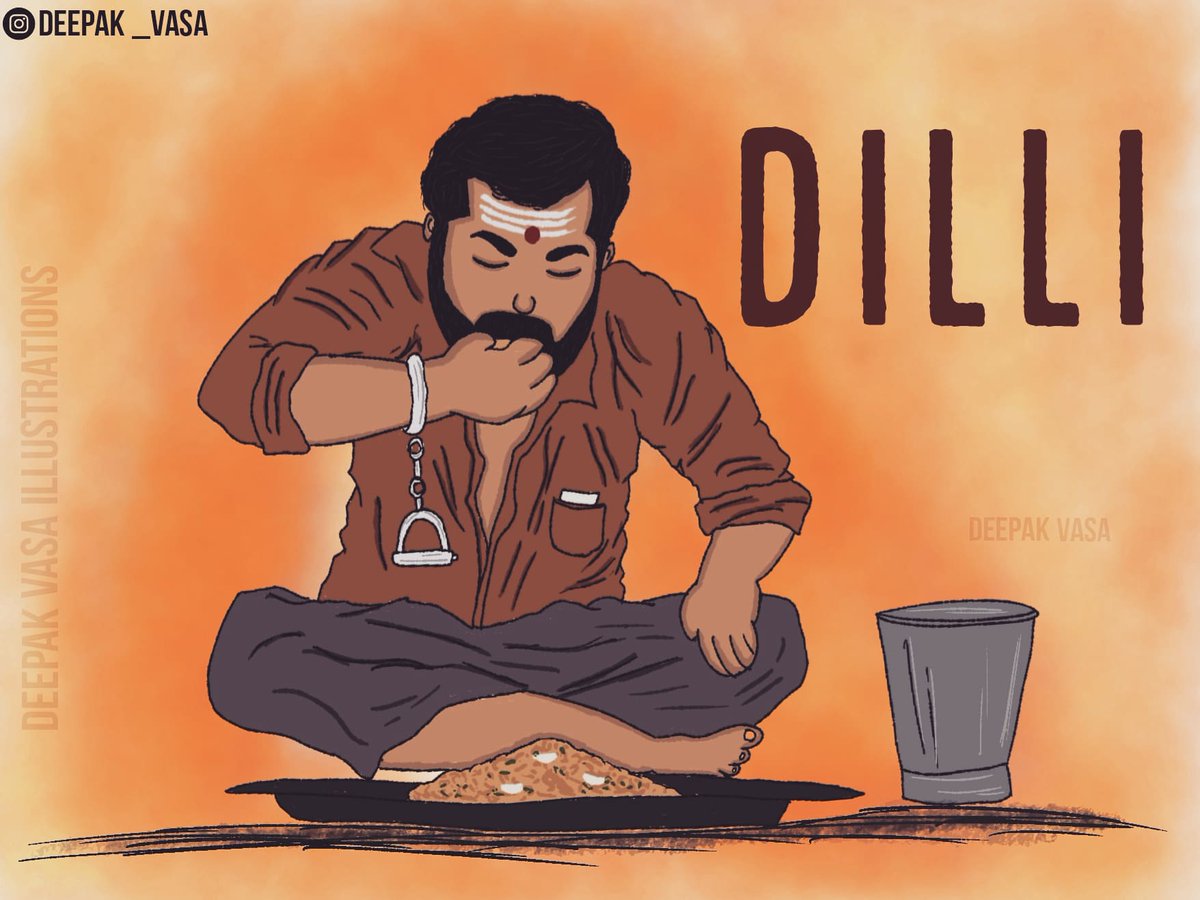 vasa_deepak's tweet photo. D I L L I ..!
ILLUSTRATED BY @deepak_vasa 
.
#dilli #biryani #kaidhi #kaidhibiriyani #karthi @Karthi_Offl #karthisivakumar 
#rolexsir #surya
@ikamalhaasan @Dir_Lokesh 
#vikram #vikrammovie #santhanam #rolex  #kamalhaasan #vijaysethupathi #surya #LokeshKanagaraj #DearNothing https://t.co/VKbBpGzs9d
