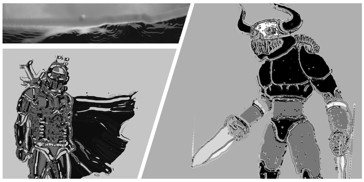 StuWrites's tweet photo. Here is some concept art of characters from my yet-to-be published science fiction novel The Pull of Two Moons. https://t.co/Rm9FjrE9sU