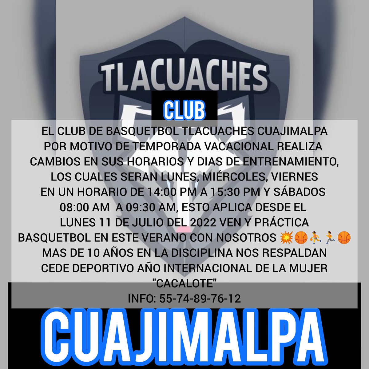 FORMA_0323's tweet photo. ven y práctica este hermoso deporte con nosotros al lado poniente de la cdmx https://t.co/DguQtVw2YO