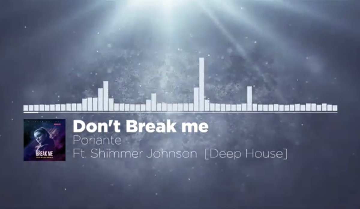 shimmer_johnson's tweet photo. Check out my remix of #dontbreakme
With #Poriante https://t.co/jdPQQbx7zn take a listen 🎧 https://t.co/izGUvVn9Ed