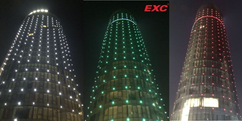 EXC Pixel Light, Big pitch, Big dot.
Suitable solution for outdoor facade light, like hotel, tower etc...
#facadelighting #exc #landscapelighting #ledpointlight #pixellighting #pixellightings #dotlight #dotlights #dotlighting #mediafacade #architecturallighting #Mediasolutions