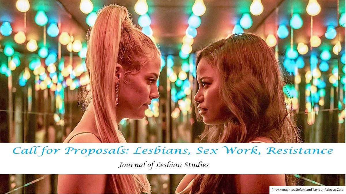 JournalLesbian's tweet photo. Deadline for proposals is August 1. Lesbians, Sex Work, and Resistance! Please help us spread the word...  https://t.co/0qecpBf5zK  
@HumSexCollects @SWAIIreland @SWOP_ACT @MxHHowitt @AnnieSprinkle @sexploration @PornStudies @RedCanarySong @oldprosonline https://t.co/vB1E2R2q5W