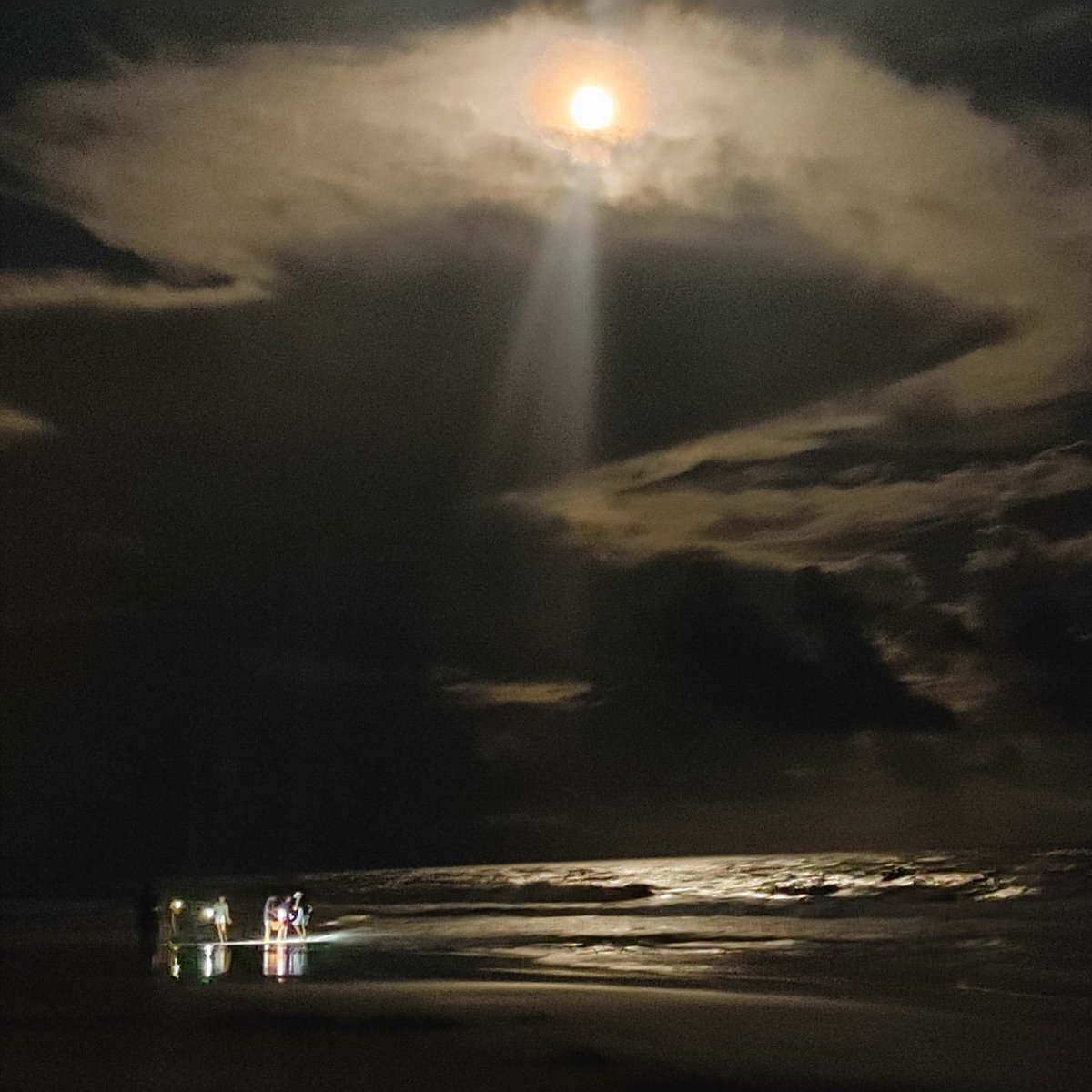 Lcmason28's tweet photo. Full moon at Seagrove Beach tonight. @spann https://t.co/VkqnTPMpZl