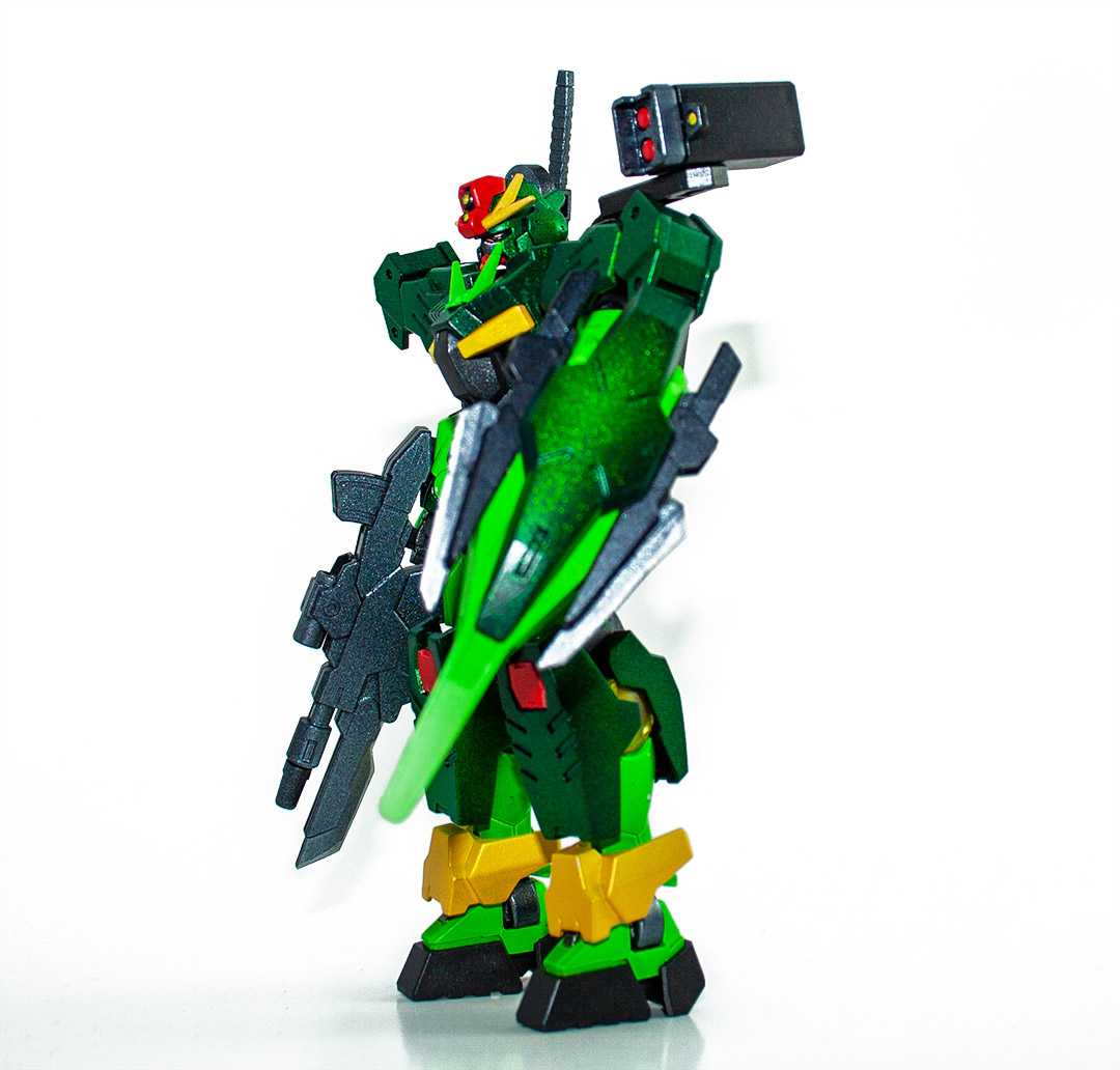 BizarreLogo's tweet photo. I started working on Gundam models recently as a stress relief hobby. It's helped so much with my anxiety and creativity, and I'm so happy I got to expand to using an airbrush now. Already looking forward to my next one!

#Gunpla Model: Gundam 00 Command Qan[T] https://t.co/ucQVFkxFi7