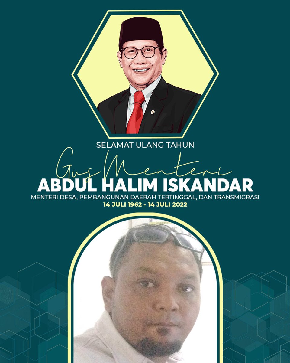Barakallohu fii umrik Ayah <a href="/halimiskandarnu/">ABDUL HALIM ISKANDAR</a> Menteri Desa, dalam lindungan Alloh menapaki aktifitas, Sukses Dunia Akhirat. Aamiin.. 
<a href="/imansyukri/">Iman Sukri</a> 
<a href="/malik_haramain/">malikharamain</a> 
<a href="/azzameldzikrie/">#SantriIndonesia</a> 
<a href="/LilisRitonga/">Bunga Desa</a> 
<a href="/ErwinLoebis77/">Erwin Loebis</a> 
<a href="/BatuTppi/">TPPI Kab. Batu Bara - SUMUT</a>